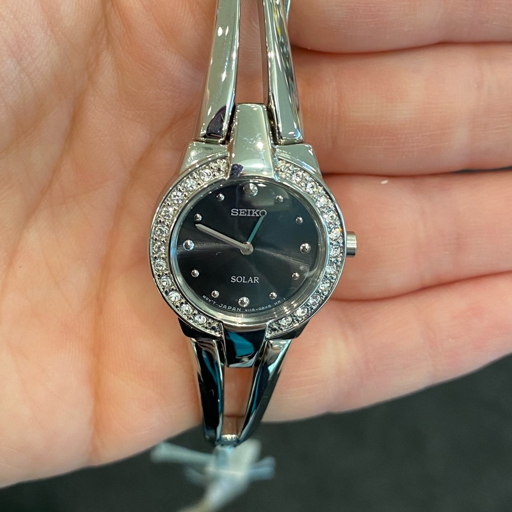 SEIKO SOLAR WOMEN’S DRESS WATCH NWT